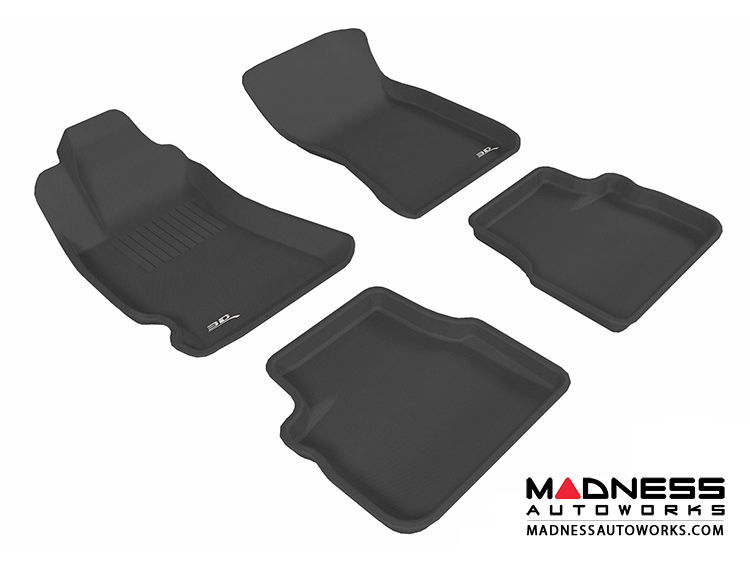 Subaru Forester Floor Mats (Set of 4) - Black by 3D MAXpider